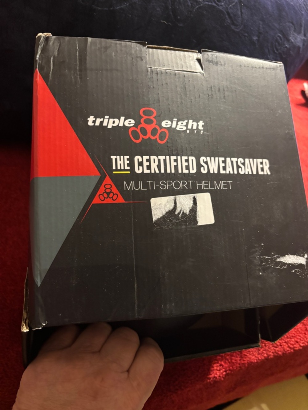 Triple Eight Hot Wheels Certified Sweatsaver Multi-Sport Helmet - Black (L/XL) - Picture 5 of 7